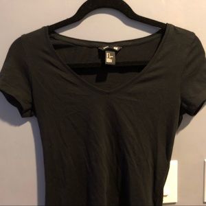 H&M basics black top